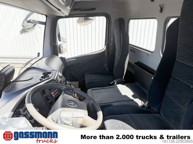 Furgonçinë me kiper Mercedes-Benz Atego 1218/22 K 4x2, Meiller Tele-Absetzer, Funk