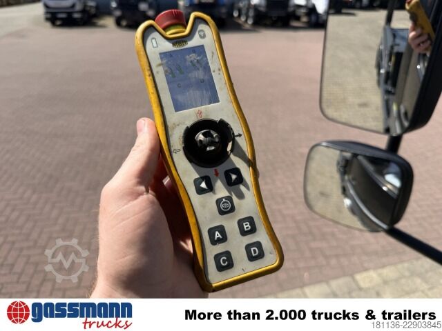 Furgonçinë me kiper Mercedes-Benz Atego 1218/22 K 4x2, Meiller Tele-Absetzer, Funk