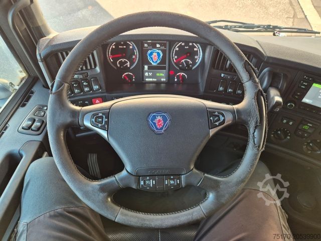 Camión volquete trilateral SCANIA G490 LB6x2*4HNB Palfinger PK 18002-EH D Funk AHK