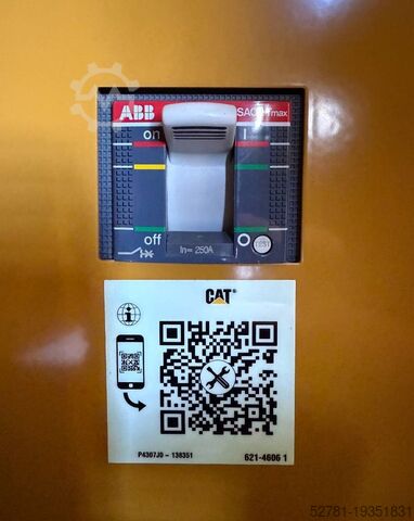 Generator set CAT DE165GC - 165 kVA Stand-by Generator - DPX-18210