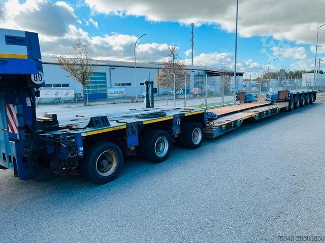 Matala lavetti perävaunu GOLDHOFER STHP 8 (3+5)/GG 219 to/Pendelachsen /ausziehbar