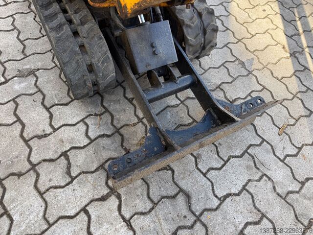 Minikoparka JCB 8008 CTS / 2021 BJ / 733 H / 2 x Löffel