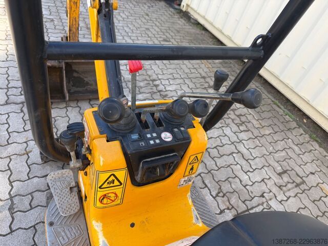 Minikoparka JCB 8008 CTS / 2021 BJ / 733 H / 2 x Löffel