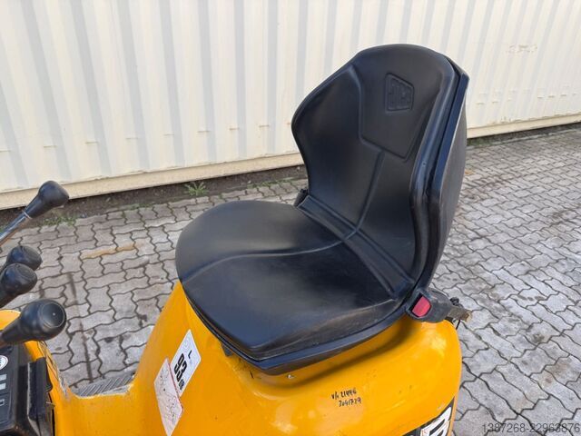 Minikoparka JCB 8008 CTS / 2021 BJ / 733 H / 2 x Löffel