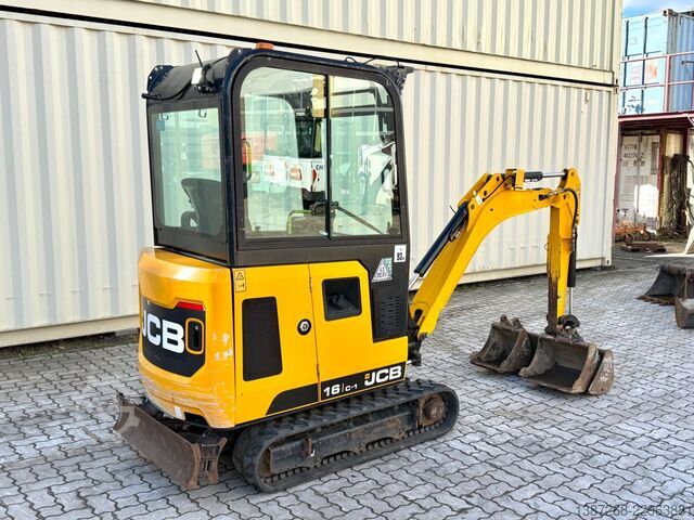 Mini ekskavatorius JCB 16C-1 / 799 H / 3 x Löffel / 2022 BJ