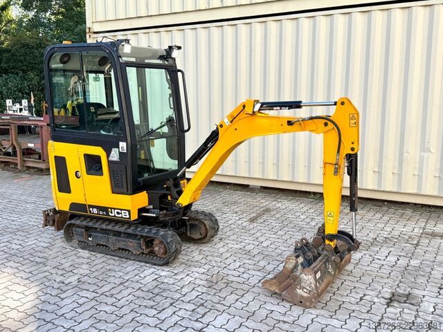 Mini ekskavatorius JCB 16C-1 / 799 H / 3 x Löffel / 2022 BJ