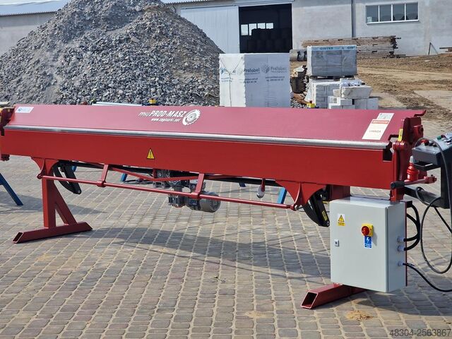 Electric sheet metal folder RED-3200/1.0 ❗ Prod-Masz elektrische Abkantbank 3m Abkantbank RED-3140/1.0 Biegemaschine