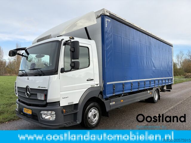 Sliding tarpaulin Mercedes-Benz Atego 1221 Euro6 BL Automaat / Airco / Cruise C...