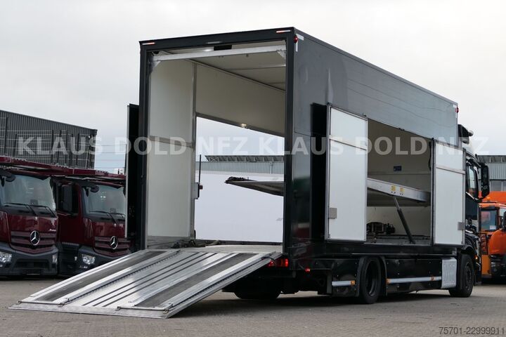 Biltransportlastbil MERCEDES-BENZ Actros 1845 geschloss. Autotransp. Euro 6