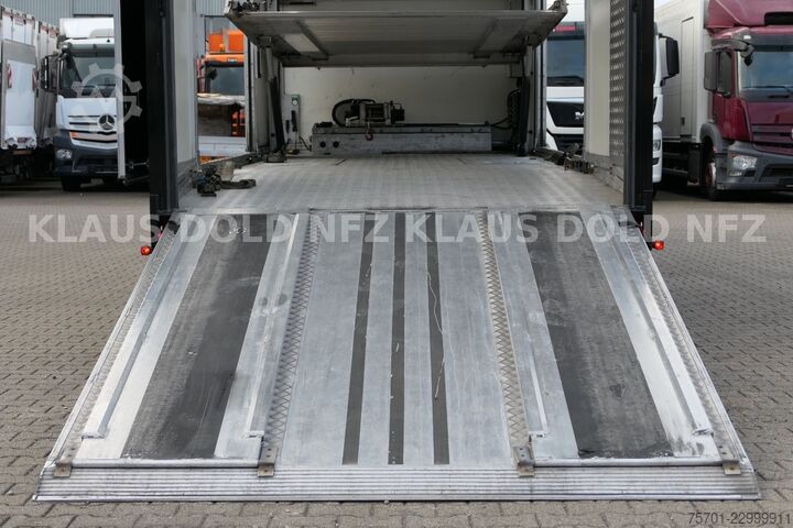 Biltransportlastbil MERCEDES-BENZ Actros 1845 geschloss. Autotransp. Euro 6