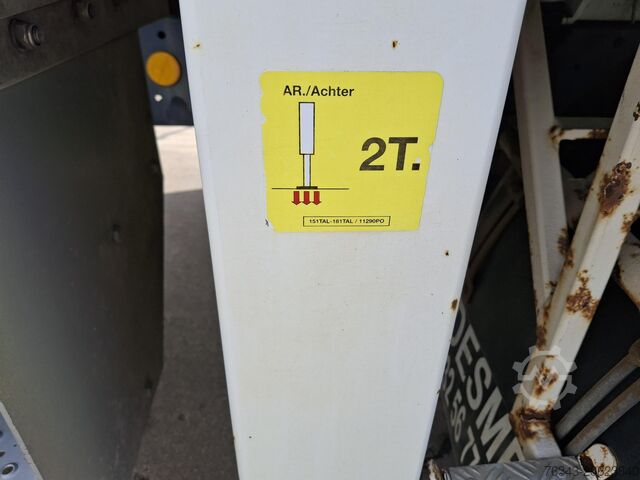 Tovornjak z dvižno ploščadjo IVECO EUROCARGO ML 120EL19 - E6 - NACELLE 15 M