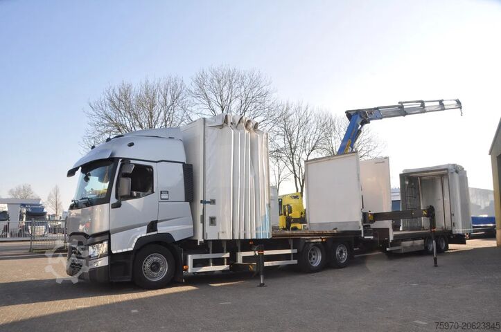 Camião-grua Renault T520 PALFINGER 34Tm CRANE + VAN HOOL COMPLETE 2020