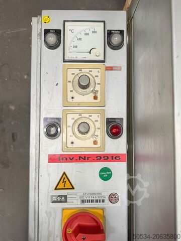 Kabinet pengering / ketuhar HERAEUS EFU 60/60-650