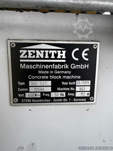 Vibro presa Uniwersalna Wibroprasa ZENITH 940 SC Speed & Komfort