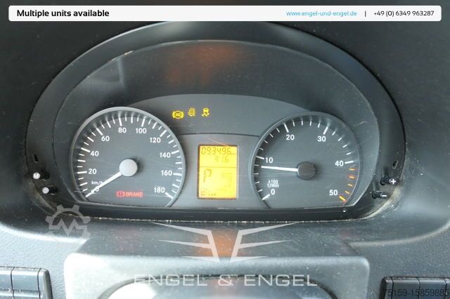 Transporter mit Koffer mercedes-benz SPRINTER 310 CDI MAXI EURO-5 KOFFER REGALE KAMERA DURCHGANG