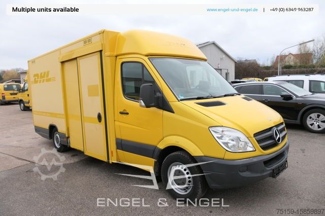 وان جعبهای mercedes-benz SPRINTER 310 CDI MAXI EURO-5 KOFFER REGALE KAMERA DURCHGANG
