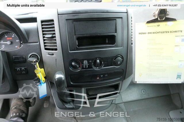وان جعبهای mercedes-benz SPRINTER 310 CDI MAXI EURO-5 KOFFER REGALE KAMERA DURCHGANG