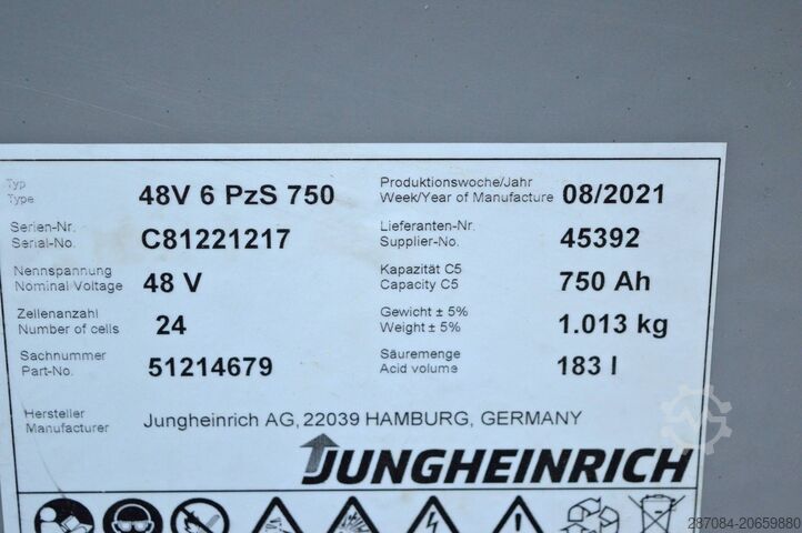 Gaffeltruck Jungheinrich EFG 220