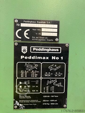 Cesoia per profilati PEDDINGHAUS Peddimax No 1.