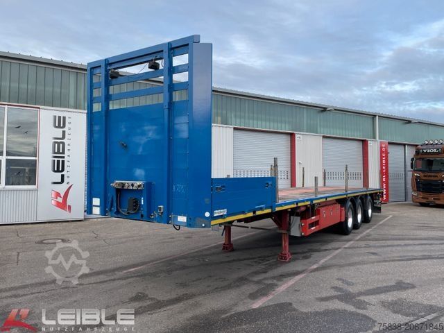 समीट्रेलर MEUSBURGER MPS-3*Plateau*ausziehbar 4m*§70*3. Achse gelenkt