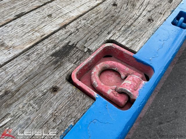 समीट्रेलर MEUSBURGER MPS-3*Plateau*ausziehbar 4m*§70*3. Achse gelenkt