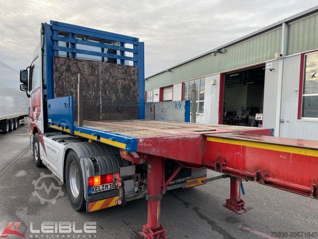 समीट्रेलर MEUSBURGER MPS-3*Plateau*ausziehbar 4m*§70*3. Achse gelenkt