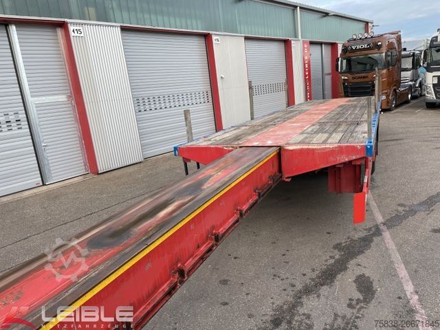 Rơ moóc sơ mi MEUSBURGER MPS-3*Plateau*ausziehbar 4m*§70*3. Achse gelenkt