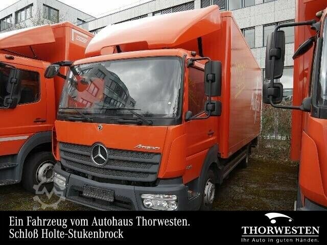 רכב קופסא Mercedes-Benz Atego 816 4x2 Automatik Koffer LBW / IM VORLAUF
