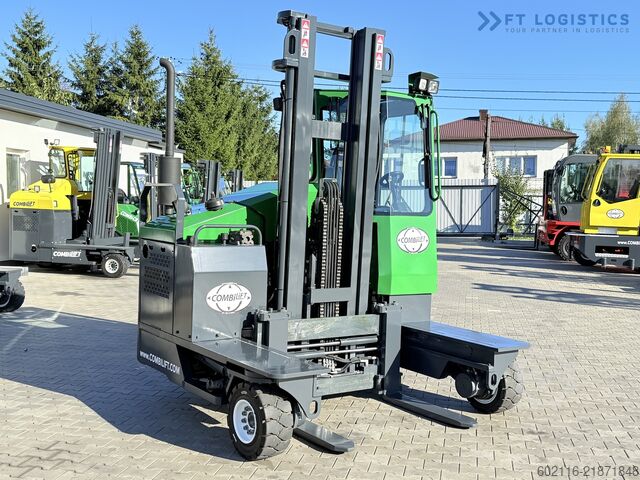 Karrocë pirunësh me katër drejtime Combilift C3500 DIESEL DUPLEX 4100 FREE LIFT CABIN
