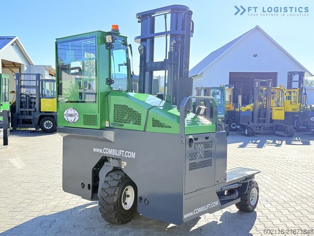 Karrocë pirunësh me katër drejtime Combilift C3500 DIESEL DUPLEX 4100 FREE LIFT CABIN