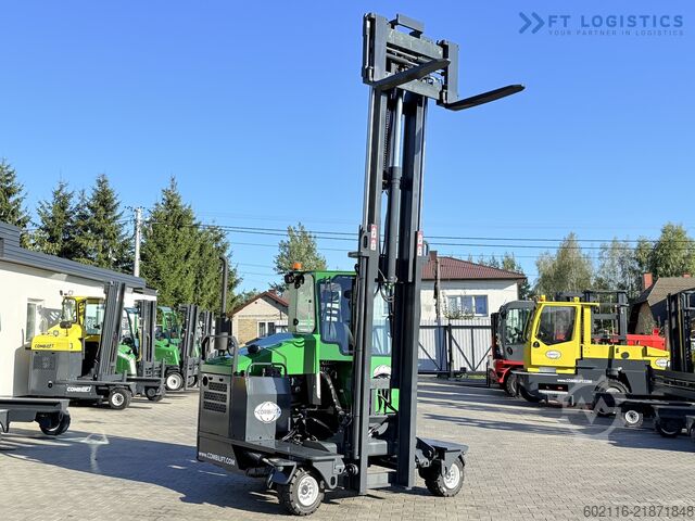 Karrocë pirunësh me katër drejtime Combilift C3500 DIESEL DUPLEX 4100 FREE LIFT CABIN