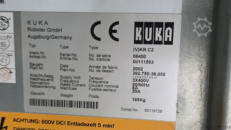 Industrieroboter KUKA KR 240-2 2000