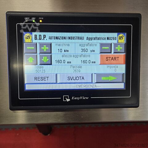 Skārda konservu aizvēršanas iekārta B.D.P. MA 260