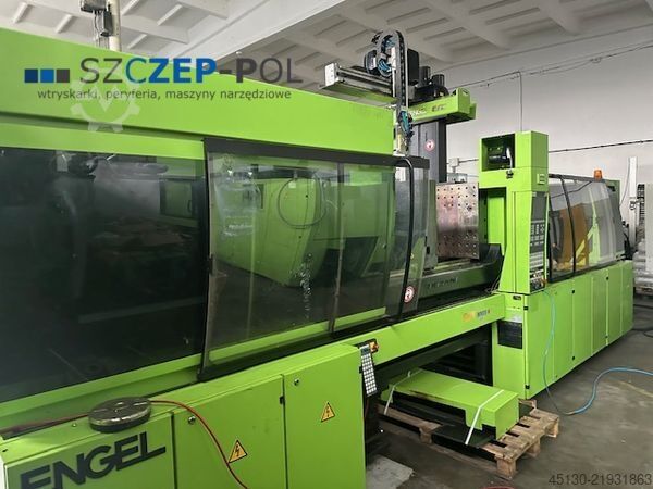 Sissepritsevormimis-masin Engel ES 1350/275 HL mit dem Roboter Engeel
