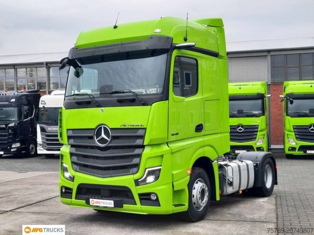 หัวลากมาตรฐาน MERCEDES-BENZ 1848LS ACTROS BIG Standklima Retarder Schubboden