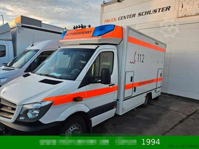 Fire truck MERCEDES-BENZ Sprinter 516 CDI KOFFER RETTUNGSWAGEN T