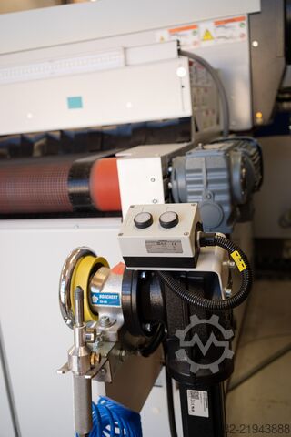 Impianto di verniciatura UV per supporti di stampa digitale Robert Bürkle GmbH Bürkle LFC 2100 Liquid Coating Anlage