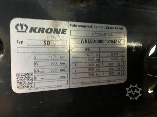 Reefer semitrailer Krone Cool Liner Duoplex Steel Standard