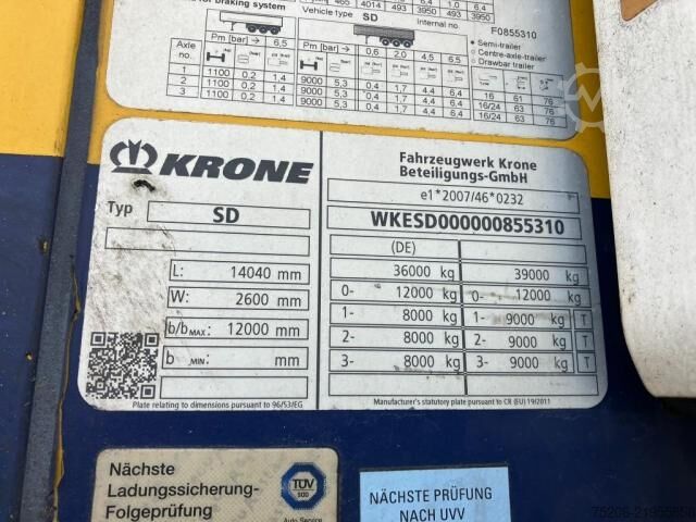 Рефрижераторний напівпричіп Krone Cool Liner Duoplex Steel Standard