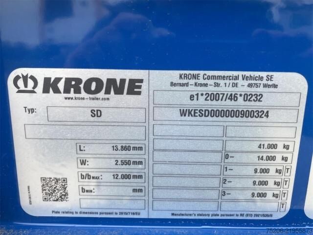 Semitrailer Krone Profi Liner Standard