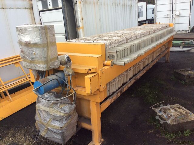 Komora filtar pritisnite filterpress 800/80 Netzsch Filterpresse Netzsch 800 /80