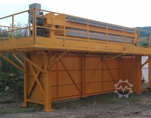 Komora filtar pritisnite filterpress 800/80 Netzsch Filterpresse Netzsch 800 /80