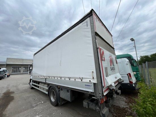 Camião plataforma com lona MERCEDES-BENZ ACTROS 1833 4X2, SCHIEBEPLANE, LADEBORDWAND, EDSCHA-VERDECK,