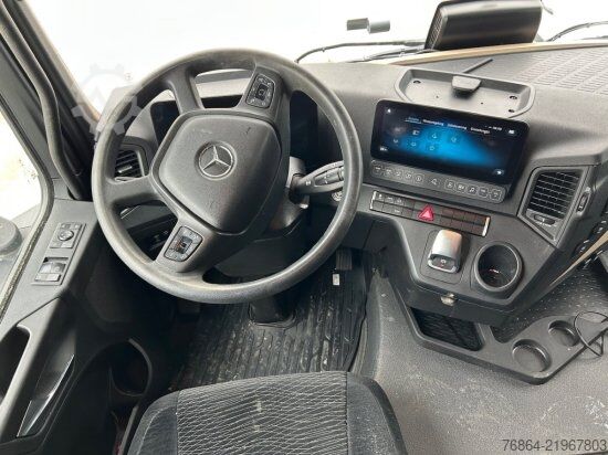 Camião plataforma com lona MERCEDES-BENZ ACTROS 1833 4X2, SCHIEBEPLANE, LADEBORDWAND, EDSCHA-VERDECK,