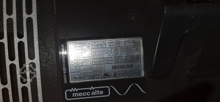 Generador eléctrico de emergencia Tecno-Gen FTP IVECO CUSOR 13