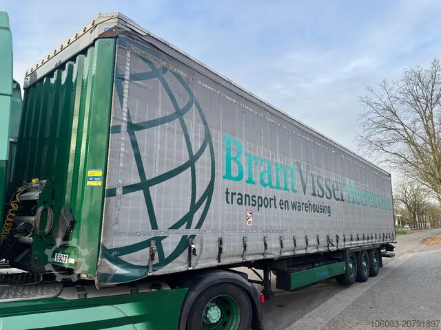 Schiebeplanen Krone 3-ass schuifzeilen oplegger