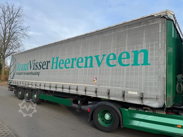 انزلاق القماش المشمع Krone 3-ass schuifzeilen oplegger