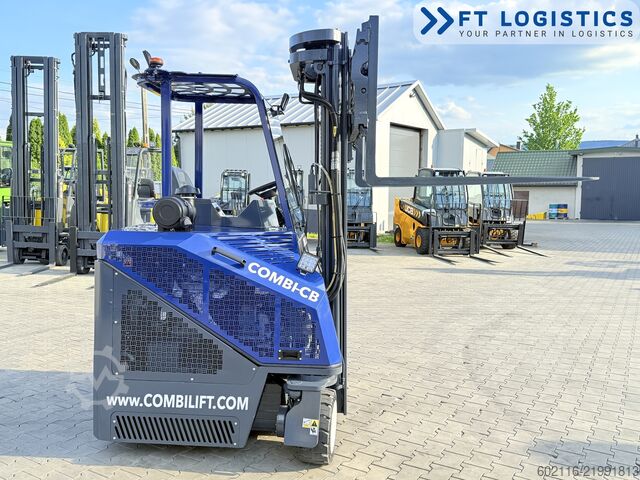 Chariot élévateur multidirectionnel Combilift CB3000 GAS TRIPLEX 5500 POSITIONER