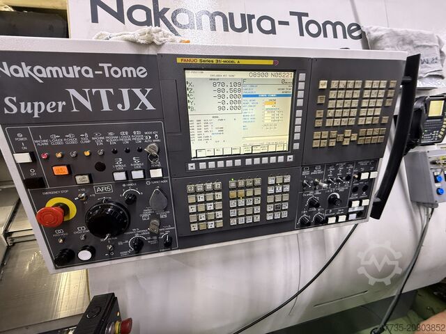 CNC-sorvaus- ja jyrsinkeskus NAKAMURA TOME NTJX