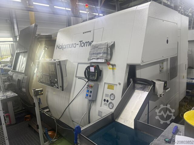 CNC-sorvaus- ja jyrsinkeskus NAKAMURA TOME NTJX